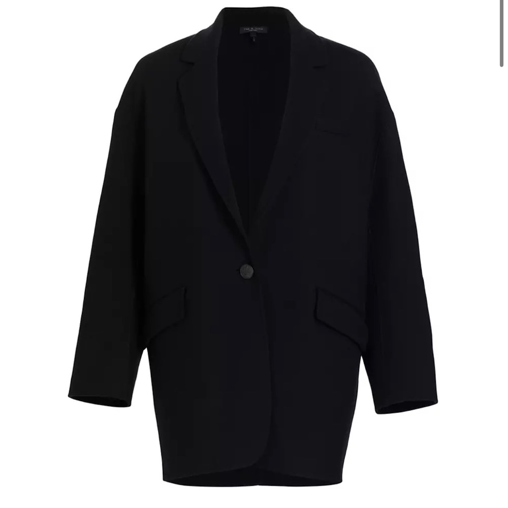 NWOT Rag & Bone Danny Splittable Wool Coat - Picture 2 of 6